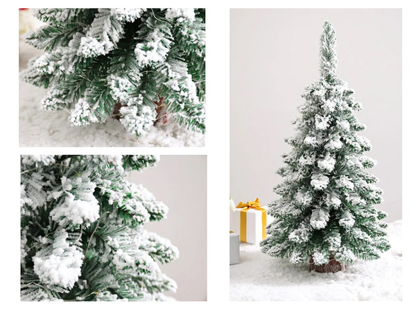 Künstlicher weihnachtsbaum schnee klein 50cm tischdekoration