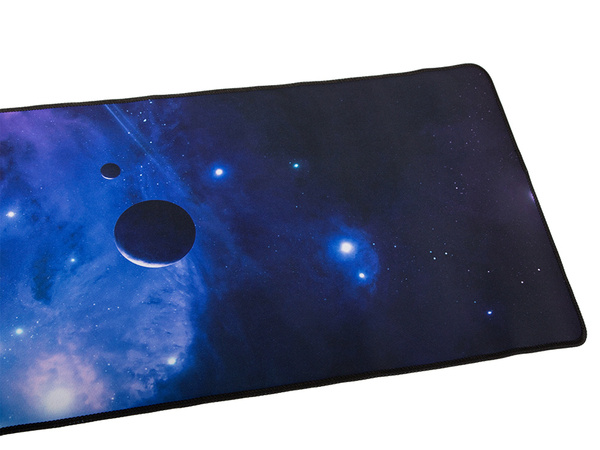 Large office mousepad cosmos stars inside the world 80x30