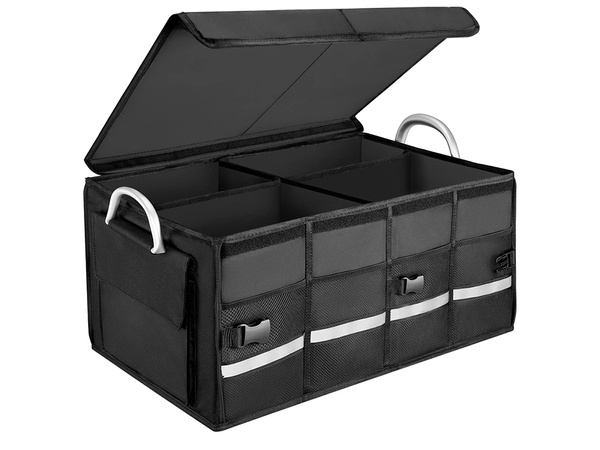 Organizer-tasche für den kofferraum eines autos kofferraum-box-tasche mit deckel