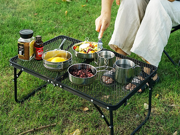 Reisetisch klappbarer gartentisch tragegriff tragetasche