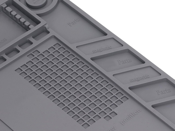 Silikonservicematte lötorganisator grosses pad 30x45 magnet