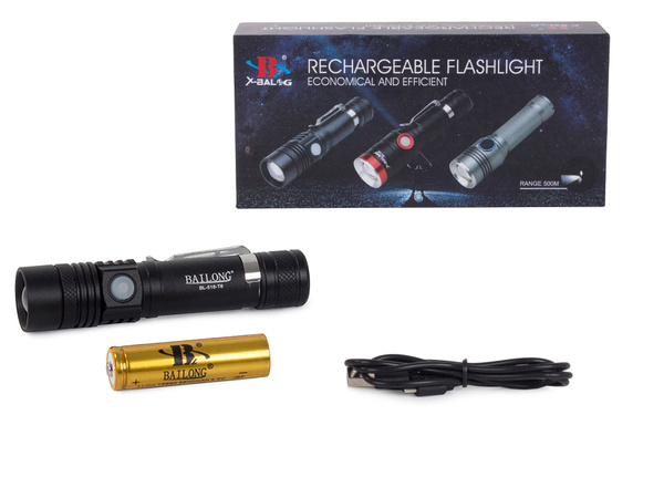 Taktische bailong led taschenlampe cree zoom xm-l t6