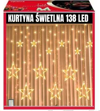 WEIHNACHTSLICHTER 138 LED STERNE WARM (30)