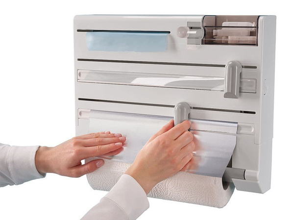 Wandmontierter papierhandtuchspender 5in1