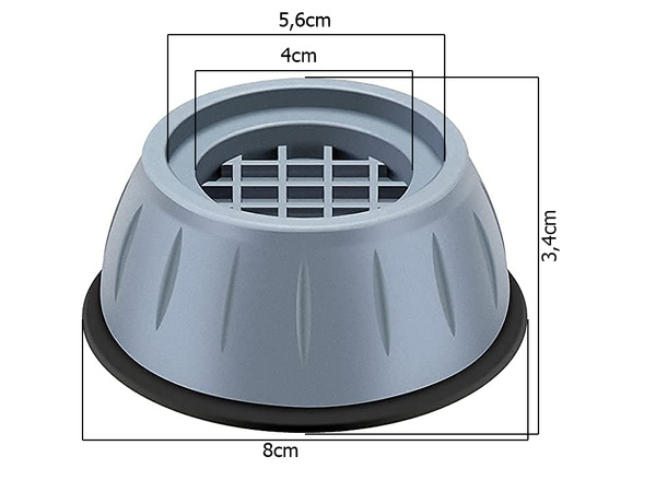 Waschmaschine geschirrspüler anti-vibrations-pads 4 stück