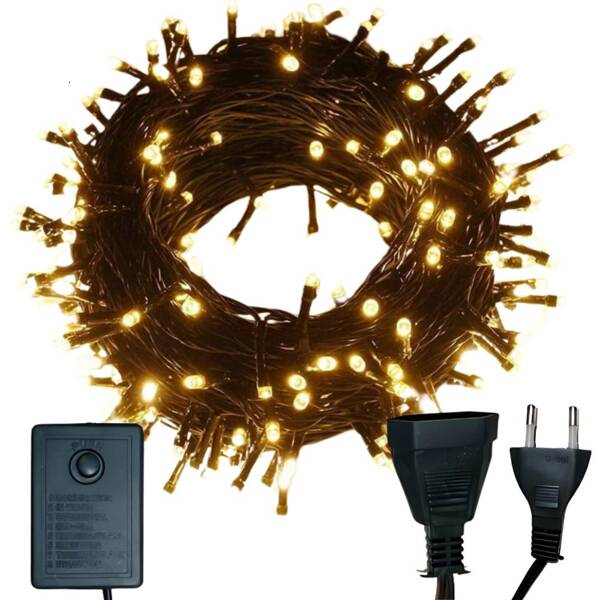 Weihnachtsbaum lichter innen weiss warm 500 led beleuchtung 7 programme