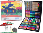 Artistic painting set in case 288 stück