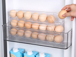 Container eierbox kühlschrank organiser für 14pcs eierschalen