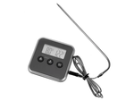 Digitales thermometer mit thermosonde zum braten von fleisch rauchküche timer lcd alarm