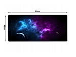 Gaming desk pad xxl cosmos stars 90x40 thick mousepad