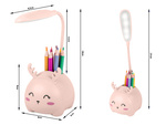 Kinder led nachtlicht usb organiser stand telefon lesen wissenschaft