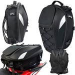 Motorradrucksack motorradhelm wasserdichte tasche gepäckträgersitz 2in1