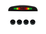 Rear rear parking sensors set 4x sensor lcd display