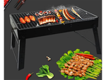 Reisegrill tragbar klappbar koffer holzkohle camping bbq