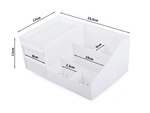 Schatulle kosmetik organizer schmuckbehälter mit zwei schubladen