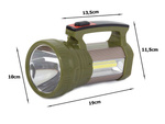 Suchscheinwerfer power bank solar led xm-l l2 cob