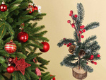 Weihnachtsdekoration tischdekoration weihnachtsbaum