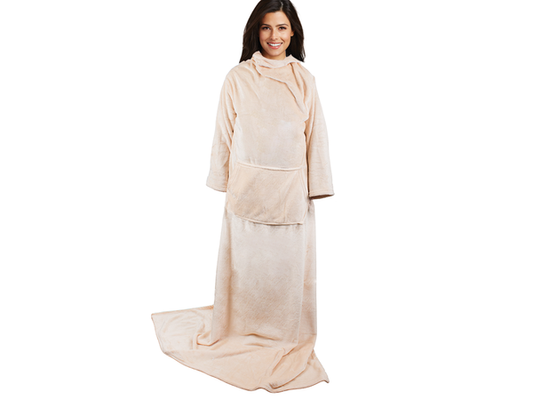 Fleece ujjú takaró meleg takaró meleg takaró melegítő 140x200