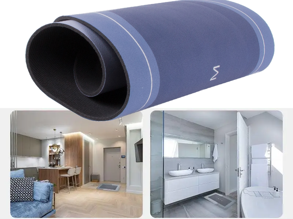 Kúpeľňová rohožka rýchloschnúca absorpčná protišmyková kúpeľňová rohožka wc