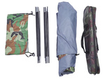 Tienda camping moro xxl 2-3 personas tienda turista con mosquitera bolsa