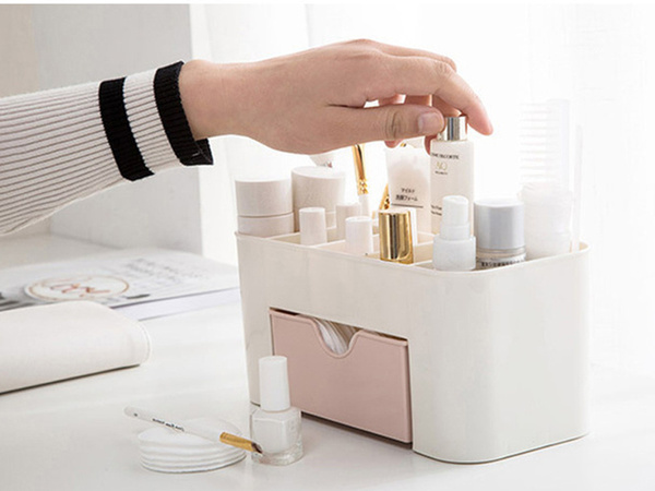 Schatulle kosmetik organizer schmuck schublade pinselhalter