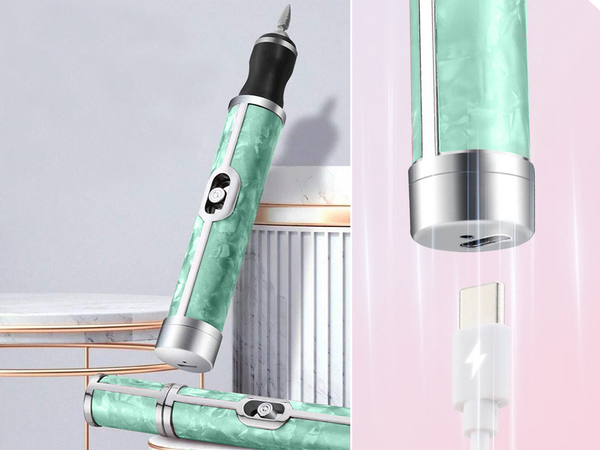 Nagu frēzēšanas mašīna manikīra pedikīra griezēju komplekts usb uzlādējams akumulators