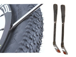 Kit de vulcanizare pentru tuburi interioare de biciclete plasturi de reparare cu linguri lipici