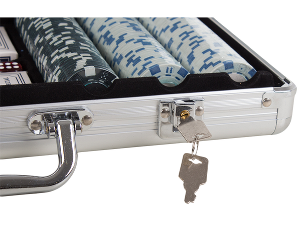 Texase pokkeri komplekt 300 žetoone 2 pakki puhul