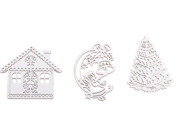 Decoratiuni din lemn pentru pomul de craciun 20 de piese pandantive ornamente baubles