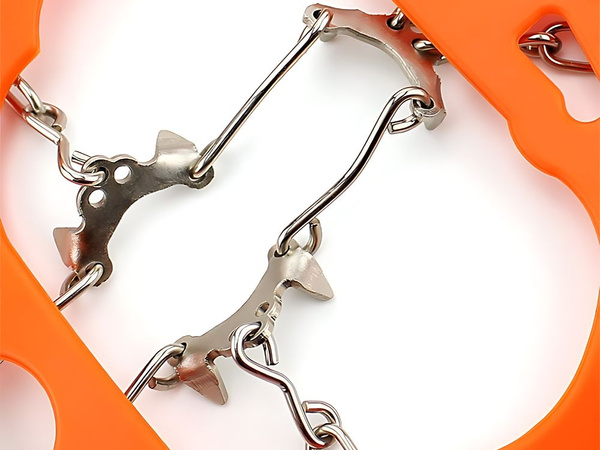 Túrázás kramponok cipő a hegyekben tüskék láncok csúszásgátló 36-40