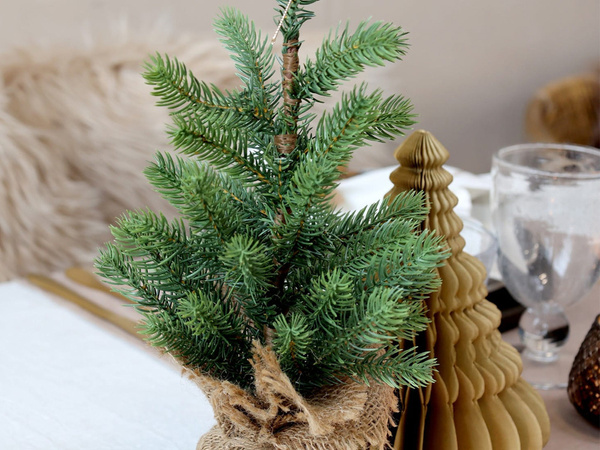 Artificial christmas tree small 50cm decorative tree for desk table