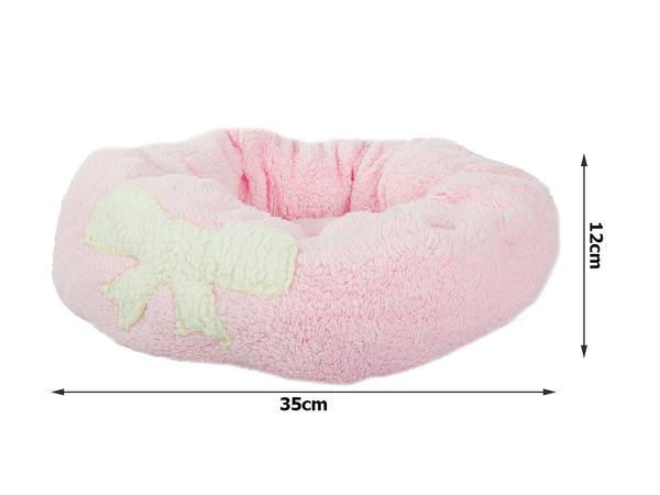 Chlpaté lôžko pre mačky mäkké vankúšové lôžko na gauč 35 cm