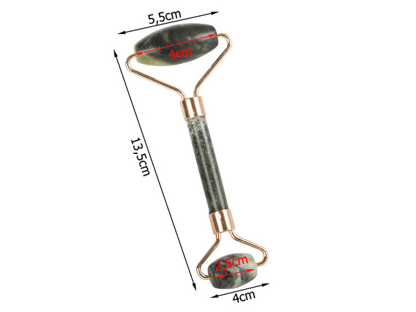 Jade roller face massager