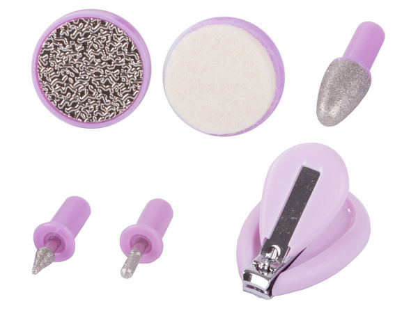 Frezarka do paznokci manicure pedicure suszarka zestaw akcesoria 7w1