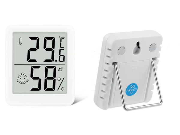 Termometru digital mini stație meteo cameră higrometru baterie magnet