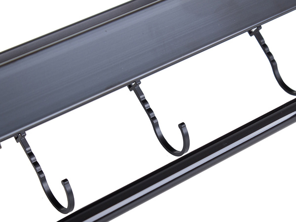 Virtuves sienas plauktu organizators