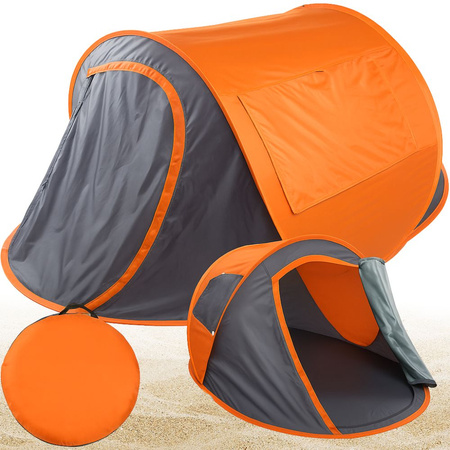 Šotor na plaži oranžna (10)