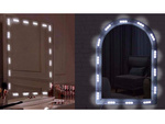 Led dressing table mirror lights make-up set 10 pcs usb 3 colours of light