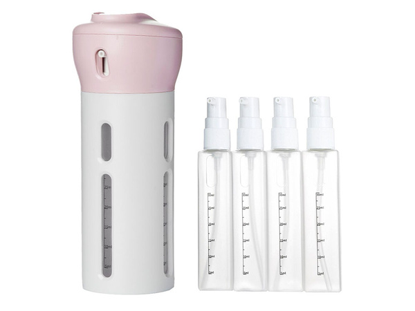 Cestovný organizér pre dávkovač tekutej kozmetiky