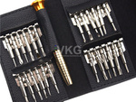 Magnētiskie precīzijas skrūvgrieži 25 in 1 torx komplektā