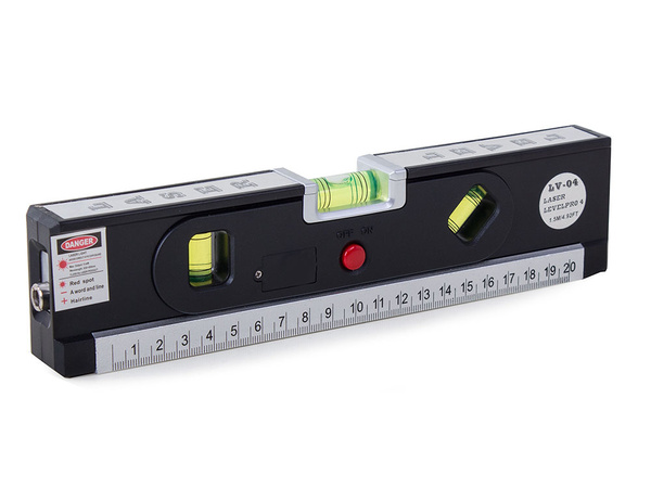 Niveau laser avec éclairage led 24 cm