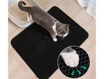 Tapis pour litière de chat pour litière de chat