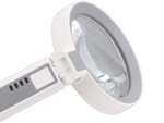 Lupa cosmetica lampara de lectura iluminacion 20 led
