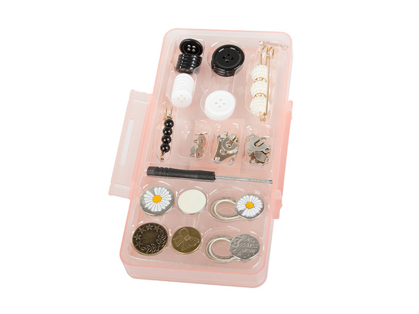 Sewing kit 40in1 sewing case thread buttons