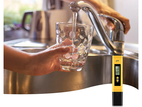 Electronic ph meter water tester calibration