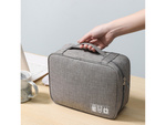 Bolsa organizadora de viaje para cargadores y cables