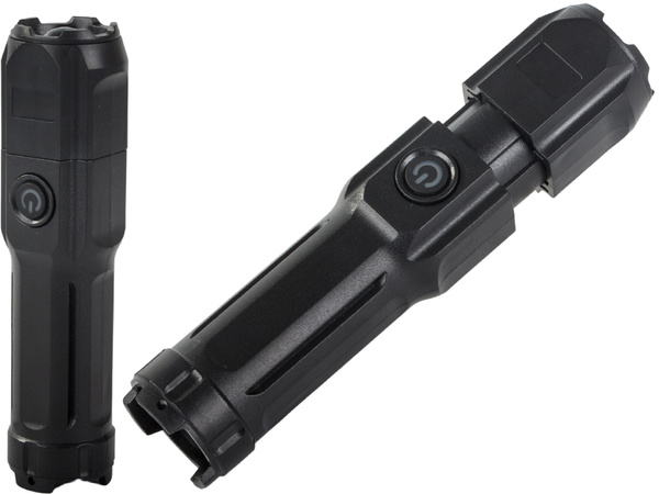 Dobíjateľná taktická led baterka zoom xpe led vojenská silná polícia