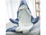 Couverture de requin pyjama vêtements de nuit costume chaud hiver sweat à capuche épais m