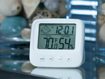 Thermomètre hygromètre horloge électronique interne