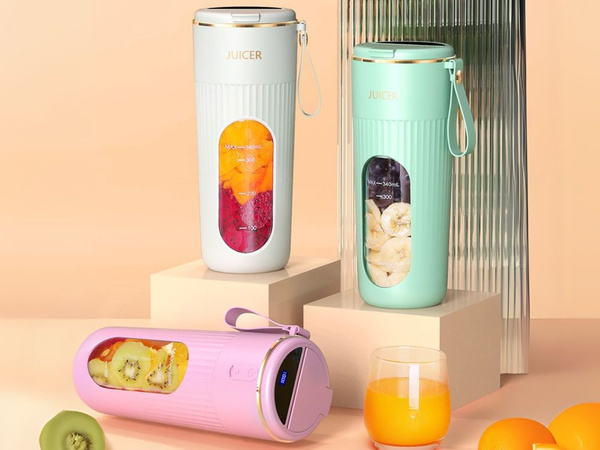 Batidora para batidos, cócteles y zumos, portátil, USB, inalámbrica, manejable